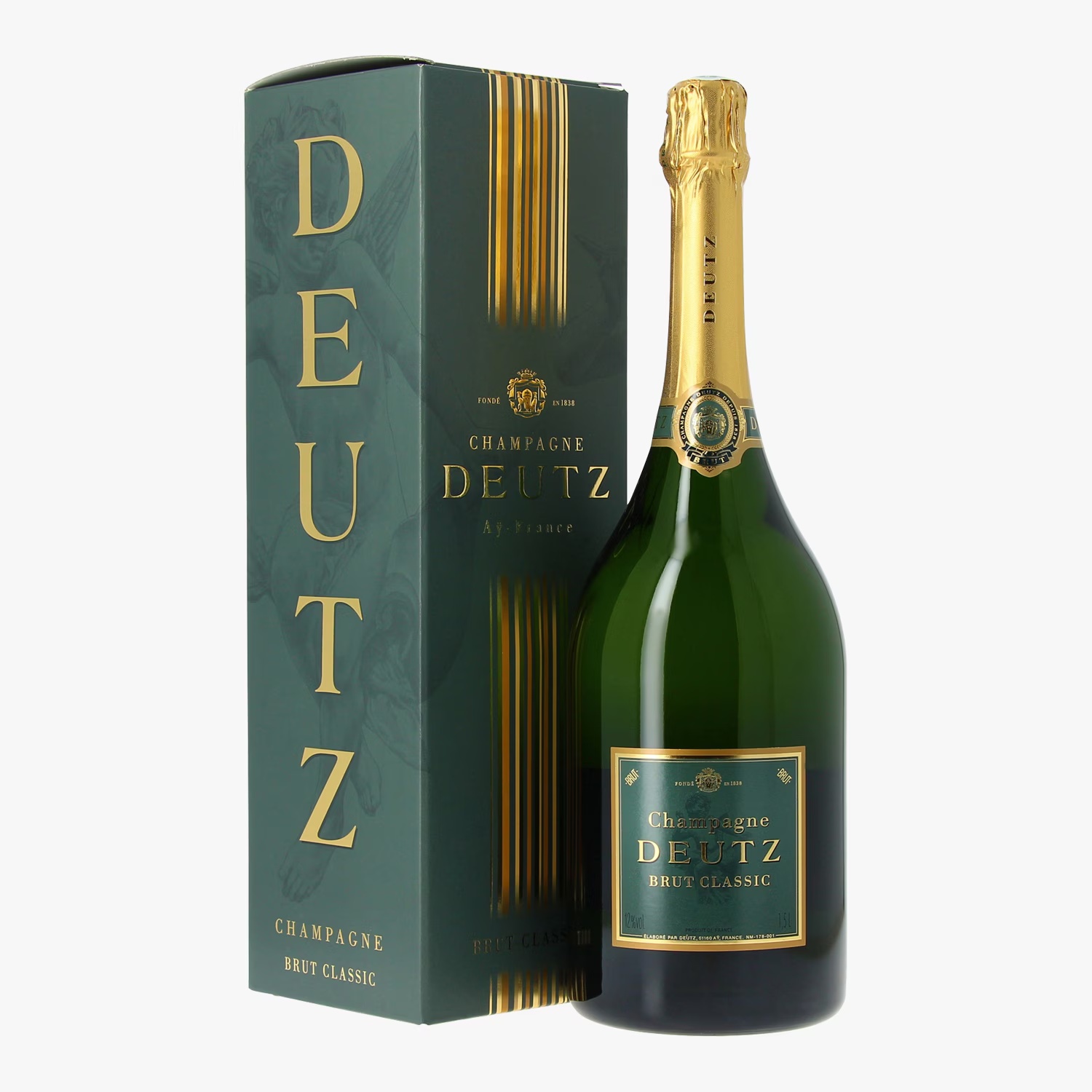 Magnum of Champagne Deutz, Brut Classic, in a presentation case 