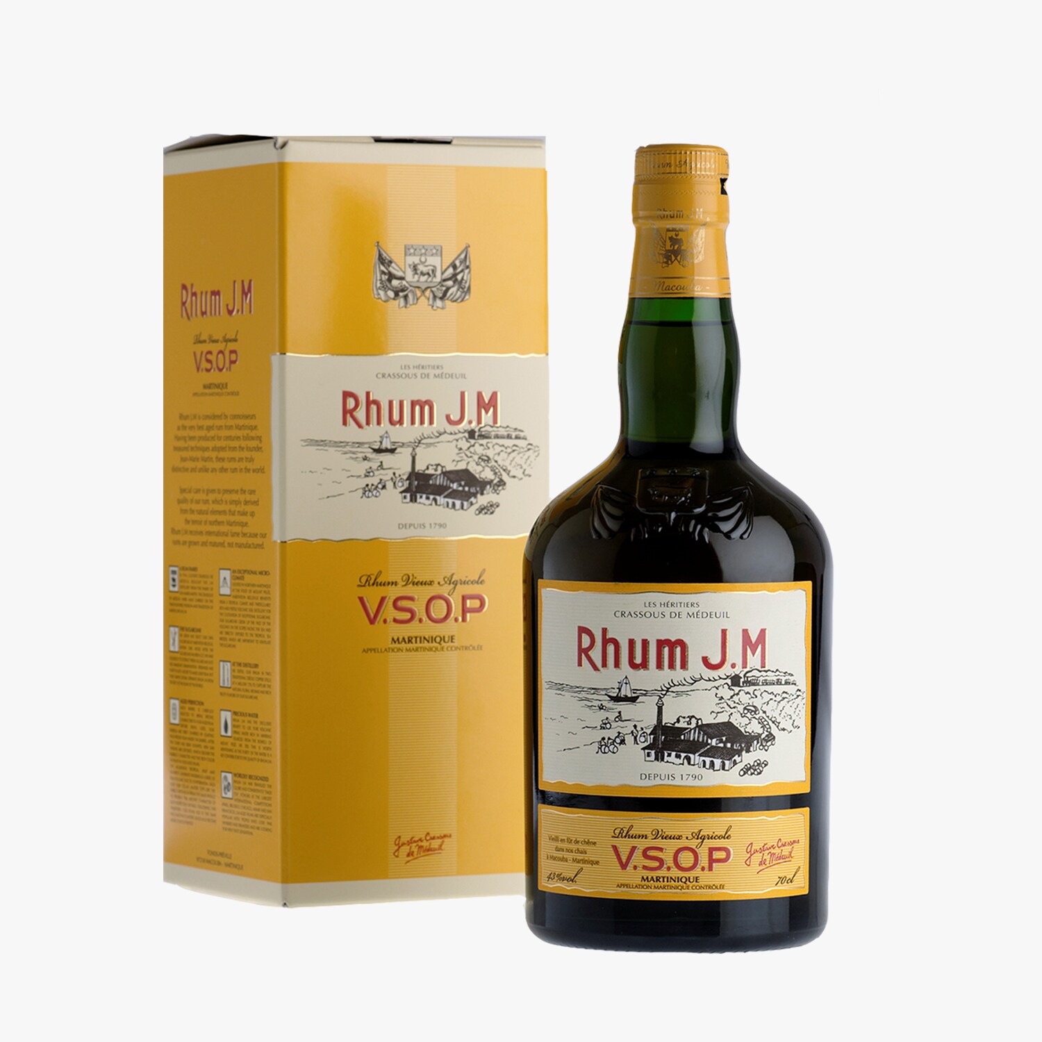 Rhum J.M VSOP 