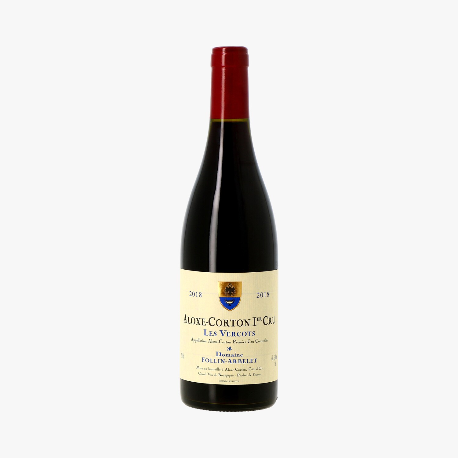 Domaine Follin-Arbelet, AOC Aloxe-Corton Premier Cru Les Vercots, 2018 