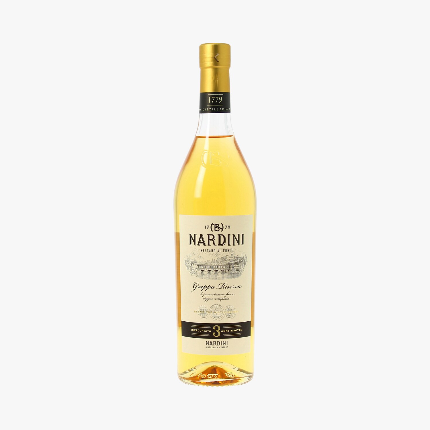 Nardini, Grappa Riserva, 3 years 