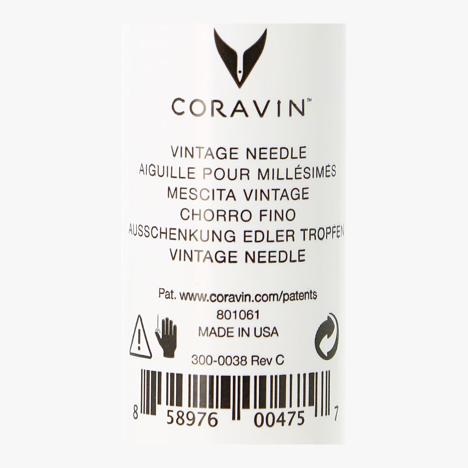 Coravin Vintage Cork Needle