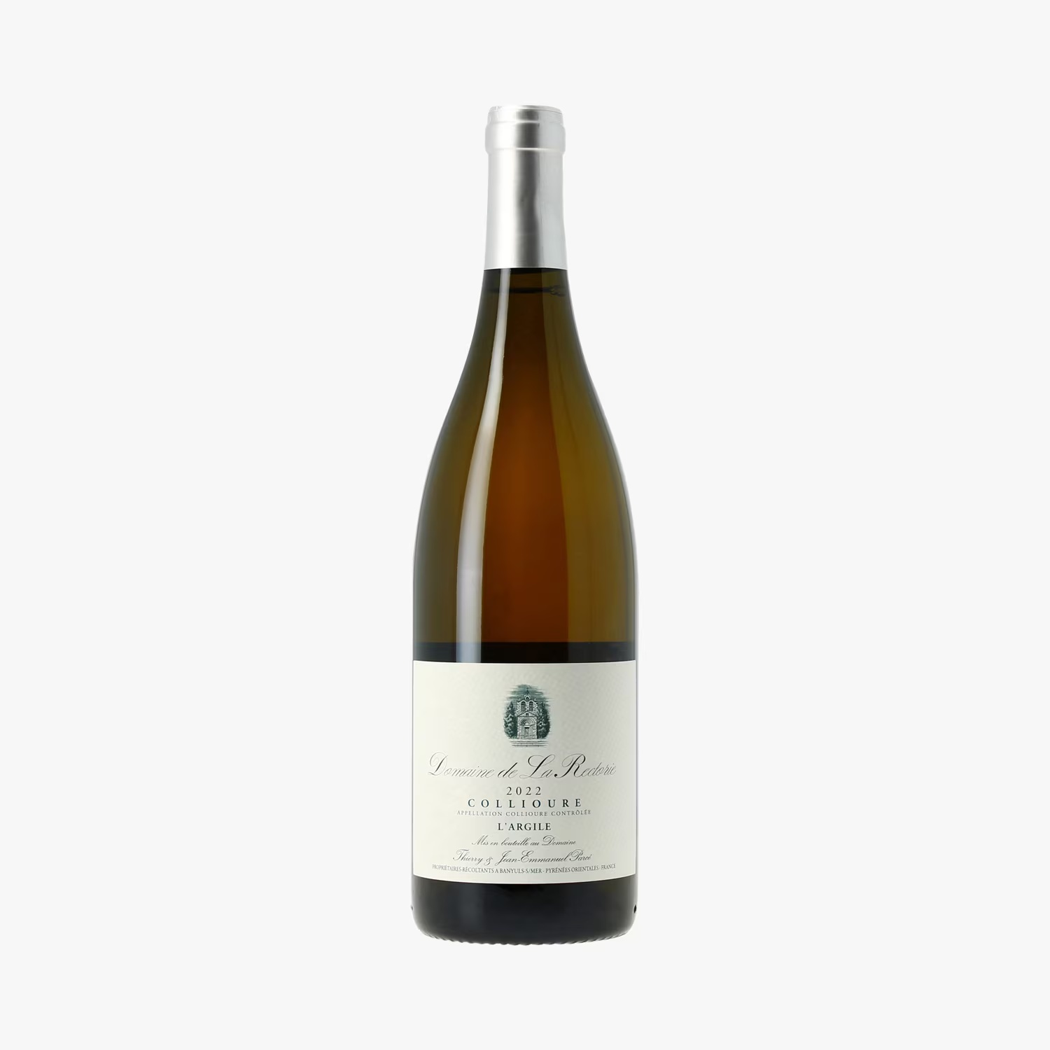 Domaine de la Rectorie, L'argile, AOC Collioure, 2022 