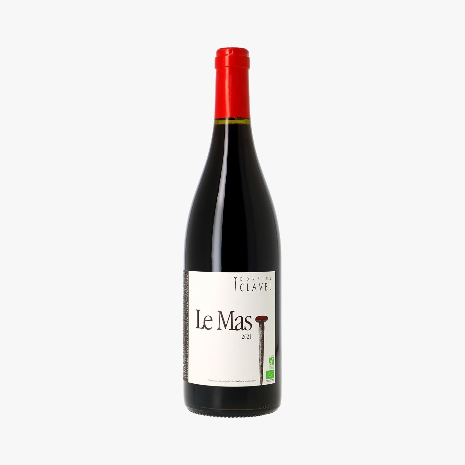 Domaine Clavel, Le Mas, AOC Languedoc, 2021 