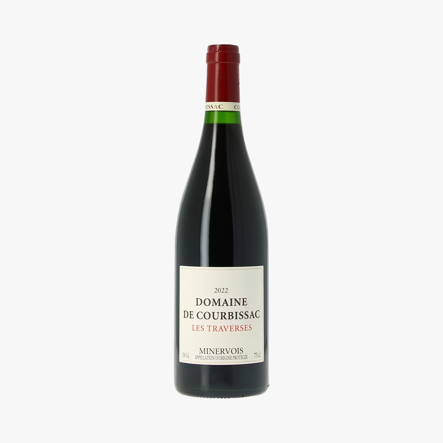 Domaine de Courbissac, Les traverses, AOP Minervois, organic, 2022 