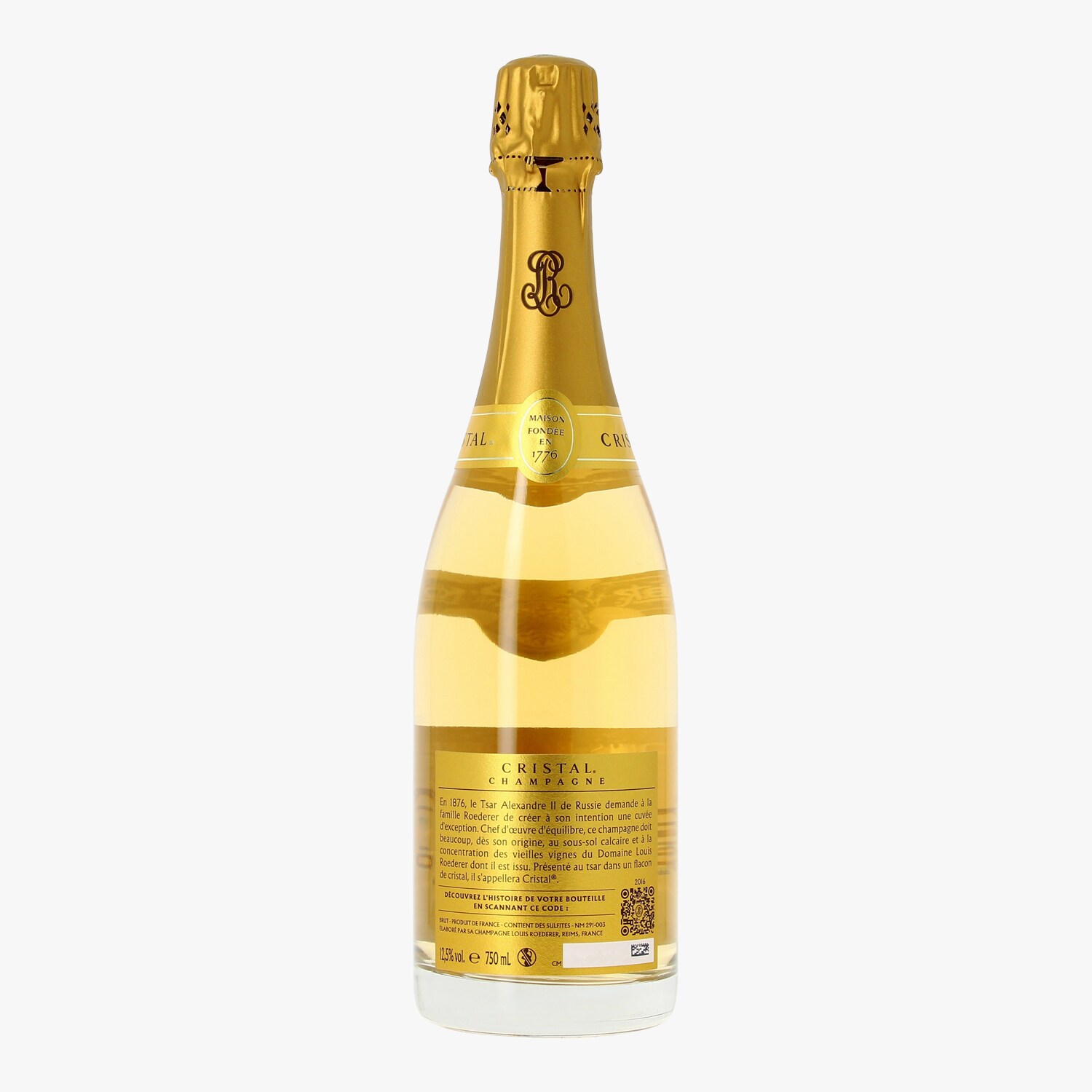 Champagne Louis Roederer , Cristal, 2016, under case 3 Champagne Louis Roederer , Cristal, 2016, under case