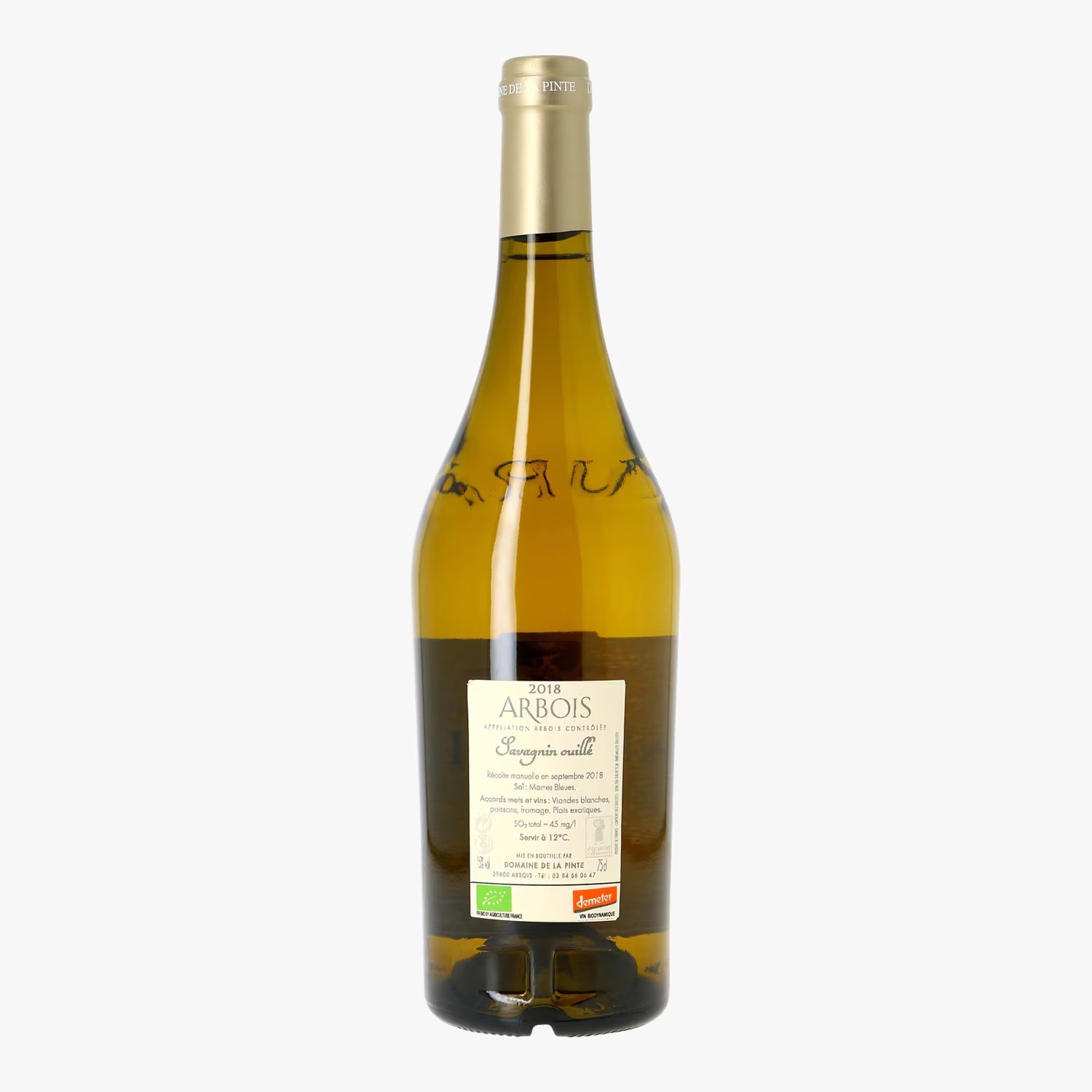 Domaine de la Pinte, Savagnin, AOC Arbois, 2018 2 Domaine de la Pinte, Savagnin, AOC Arbois, 2018