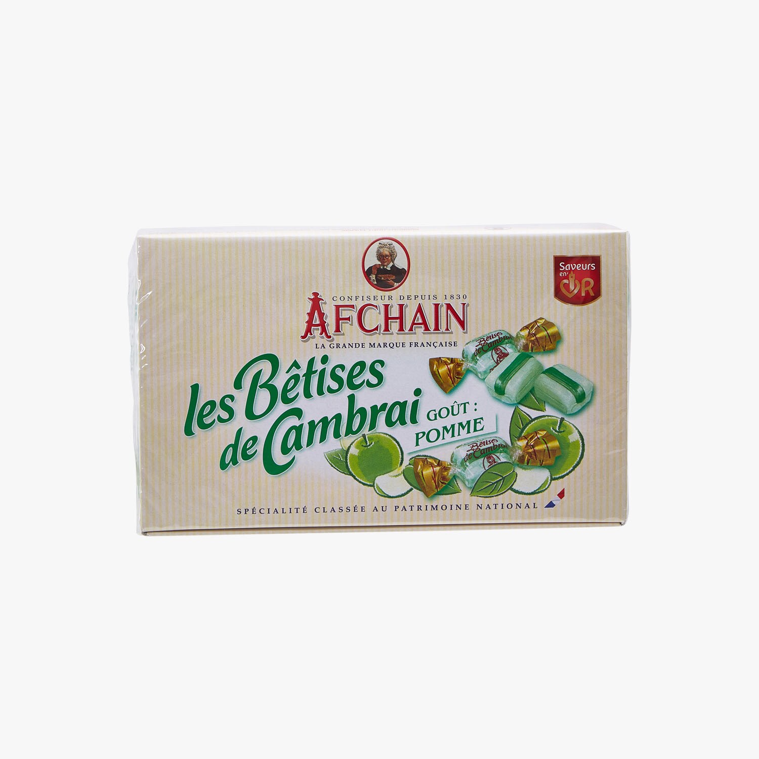 Les BÃªtises de Cambrai - Apple Flavour - 250g Box 