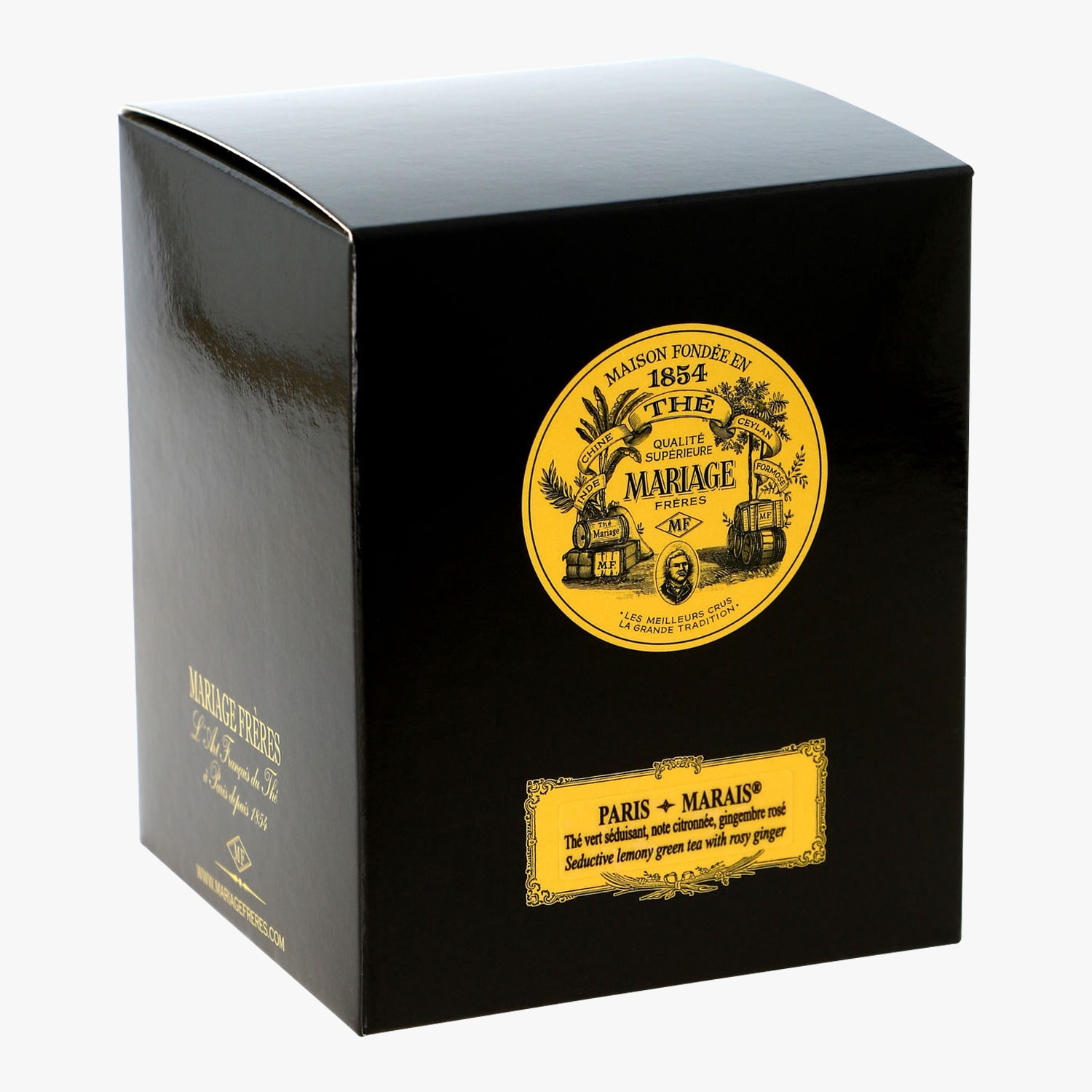 Paris Marais - Alluring Green Tea, Citrus Notes, Pink Ginger 