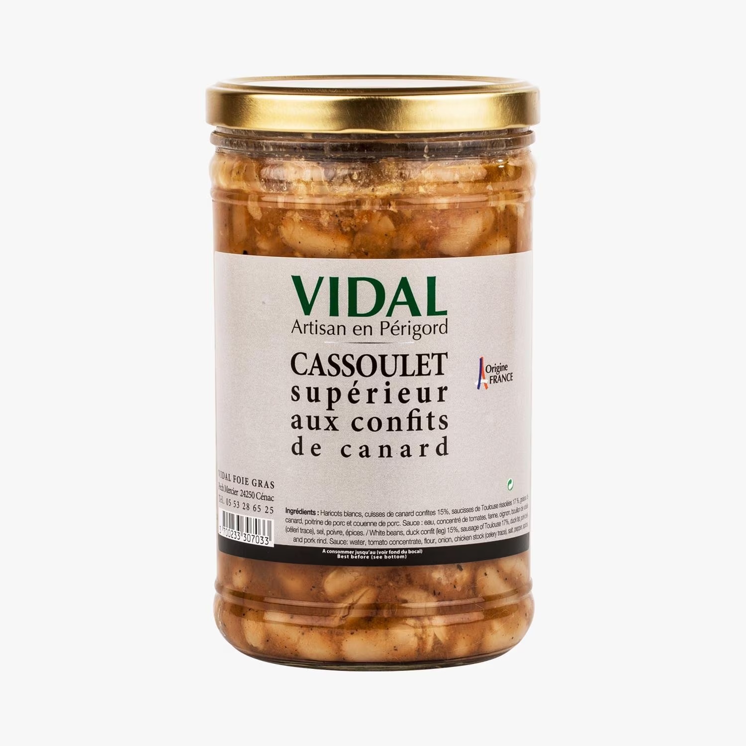 Superior Cassoulet with Duck Confit 