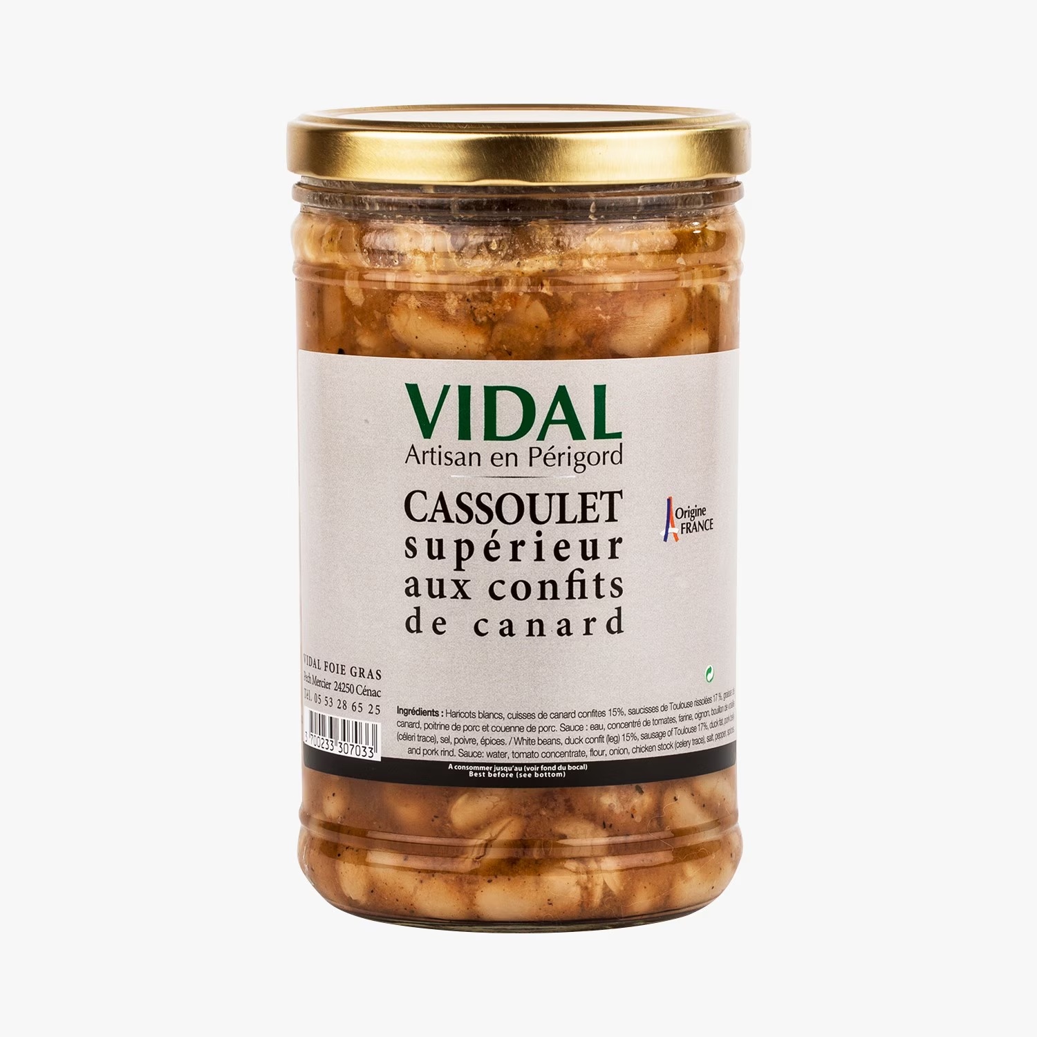 Superior Cassoulet with Duck Confit 