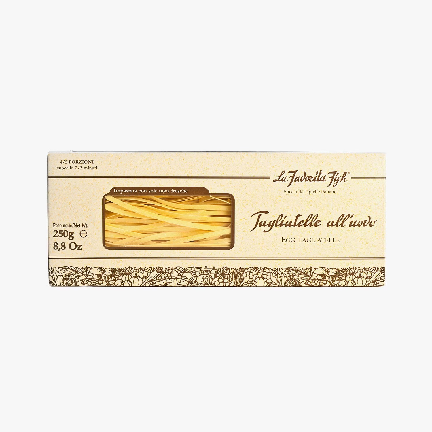 Egg Tagliatelle with 2 % White Truffles