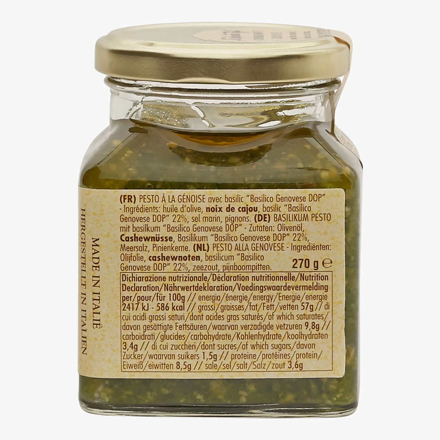 Genovese Pesto "Basilico Genovese DOP" 2 Genovese Pesto "Basilico Genovese DOP"