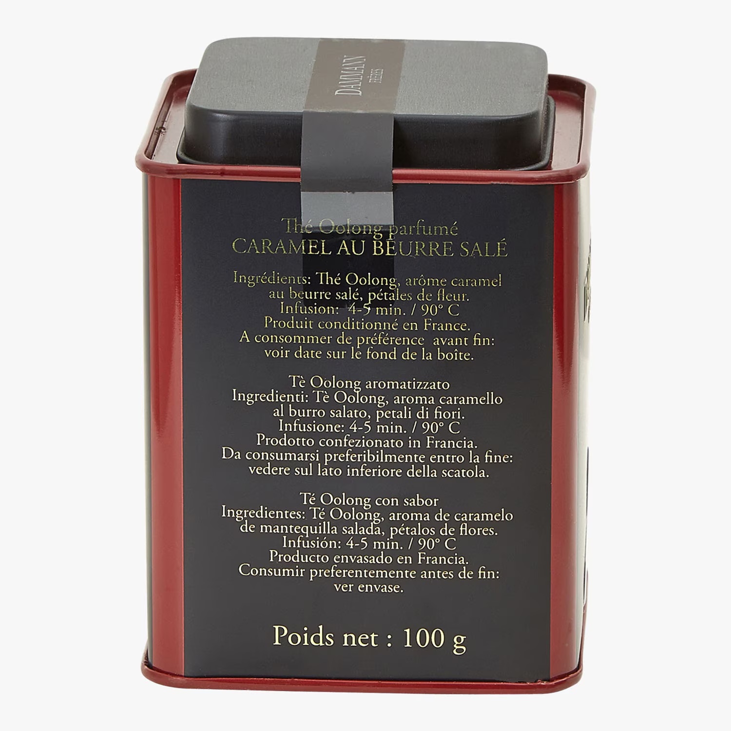 Salted Butter Caramel Flavoured Oolong Tea - N° 445 3 Salted Butter Caramel Flavoured Oolong Tea - N° 445