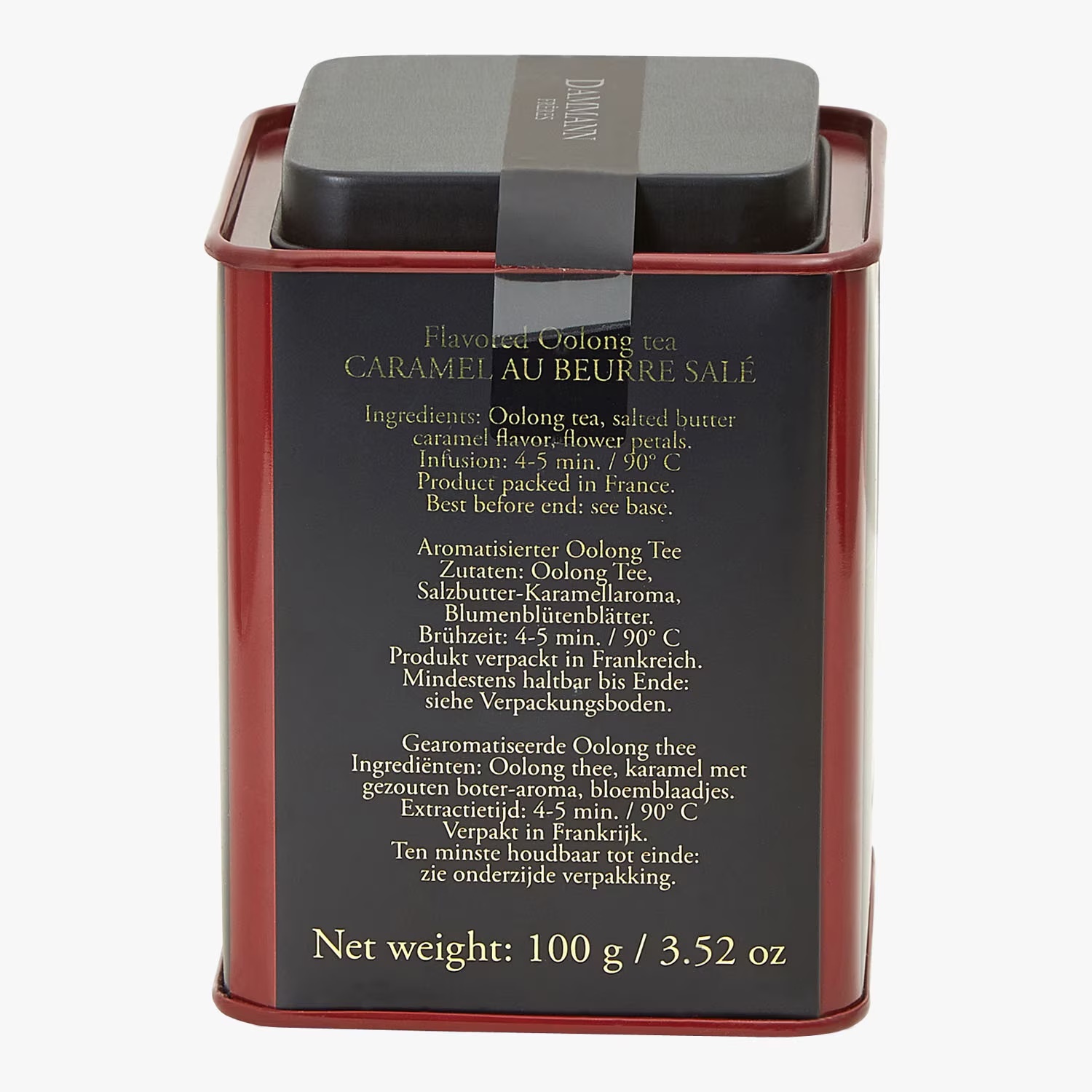 Salted Butter Caramel Flavoured Oolong Tea - N° 445 5 Salted Butter Caramel Flavoured Oolong Tea - N° 445